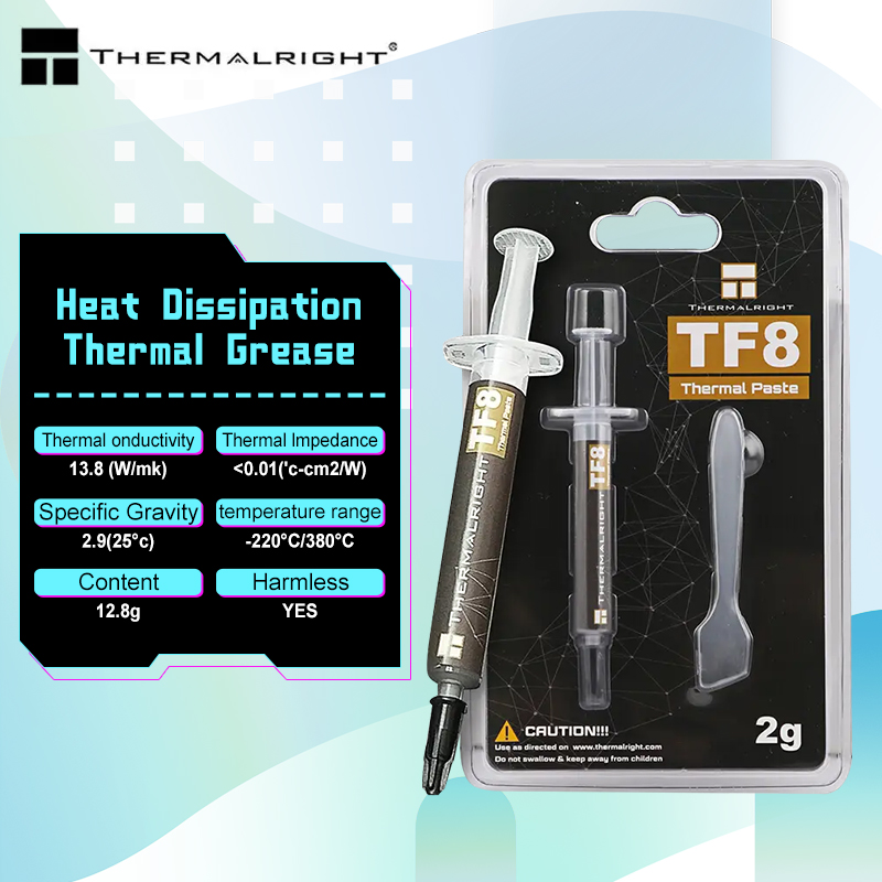 Thermal Paste - Thermalright TF8 2g/5.8g/12.8g High Performance CPU/GPU