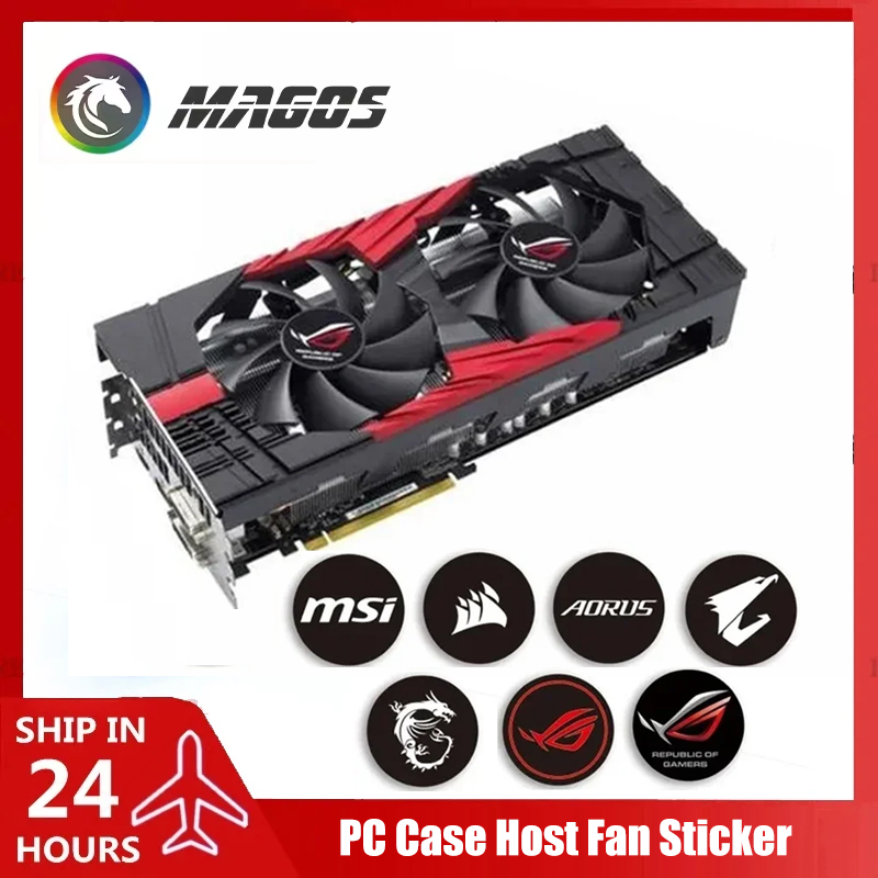 Pc Gaming Lian Li - Computer Case Fans Sticker & GPU