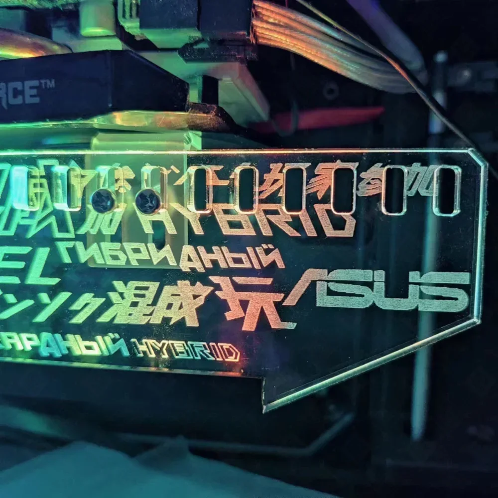 ICY MOD Customized VGA Bracket - Pc Gaming Lian Li review and price