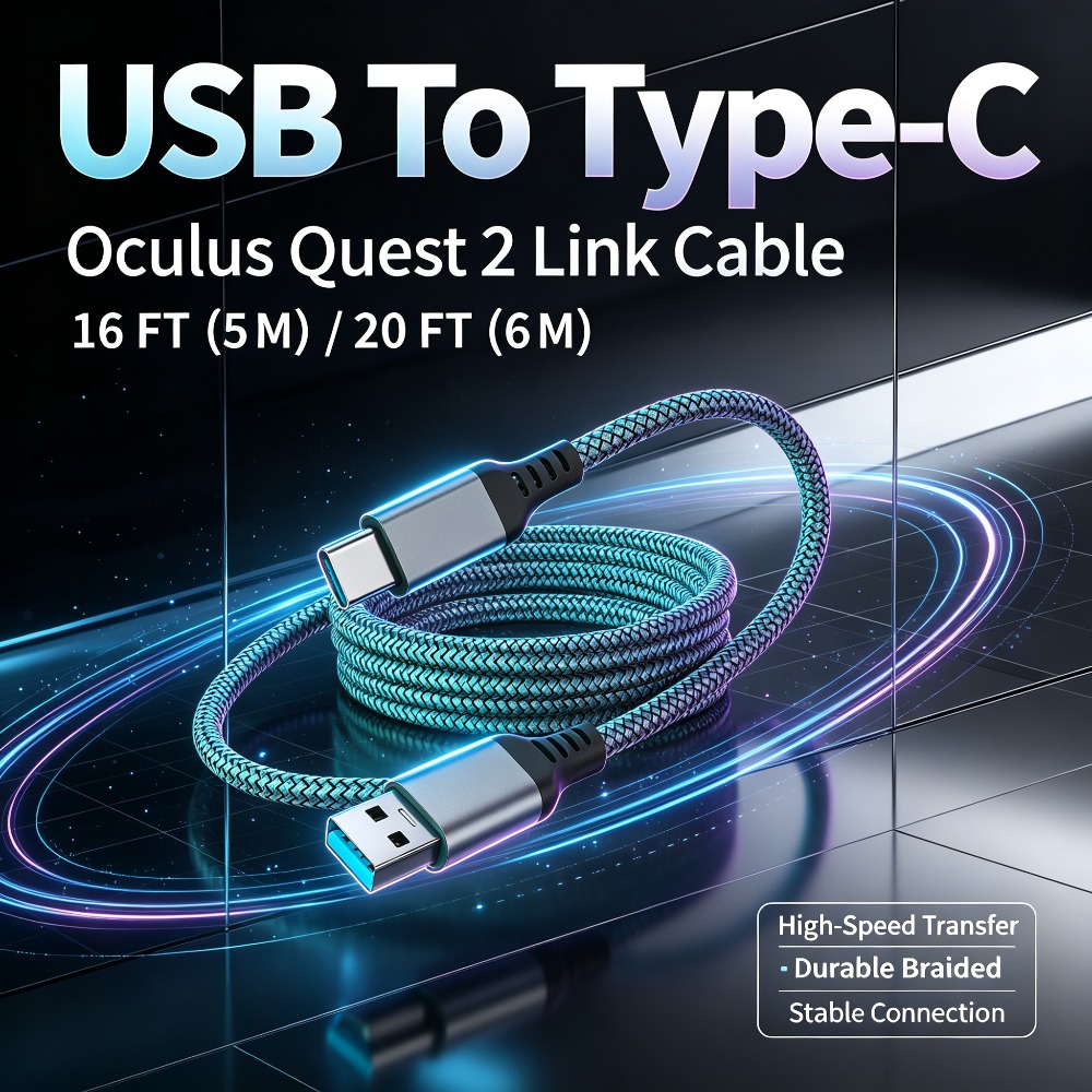 USB A to Type-C Link Cable 3m  - Pc Gaming Vr Headset review and price