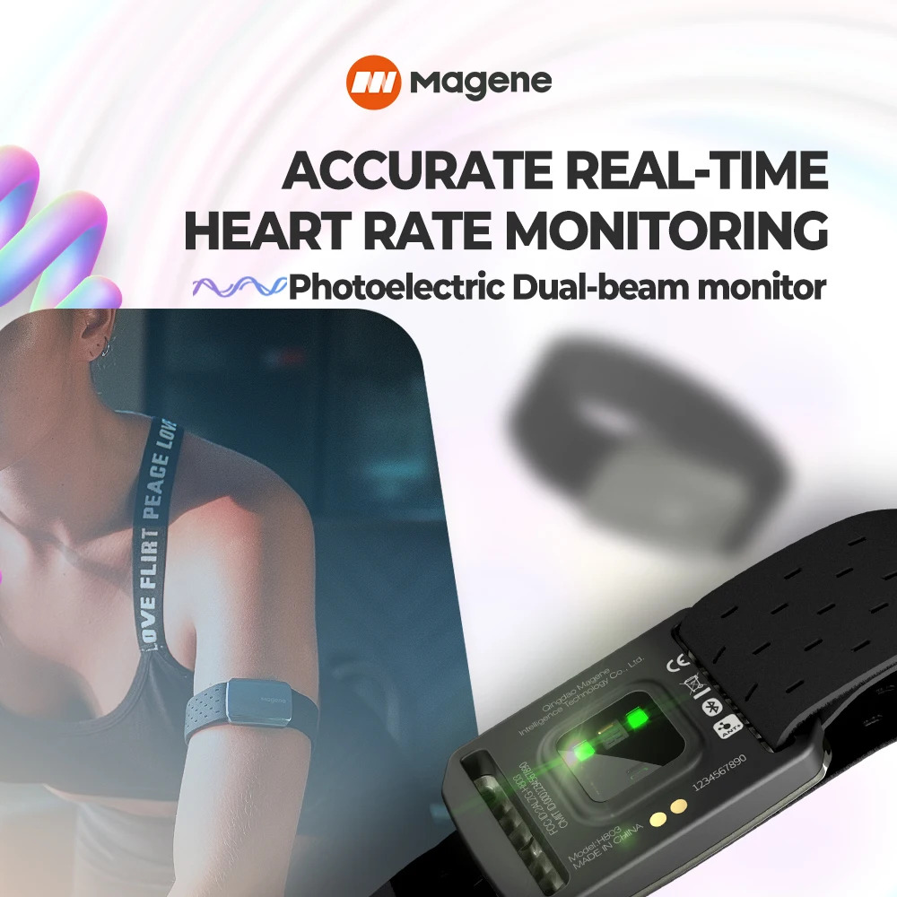 Magene H803 Heart Rate Armband - Monitor Stand review and price