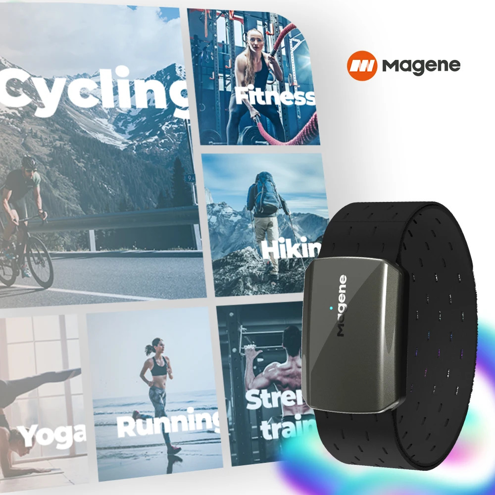 Magene H803 Heart Rate Armband - Monitor Stand review and price