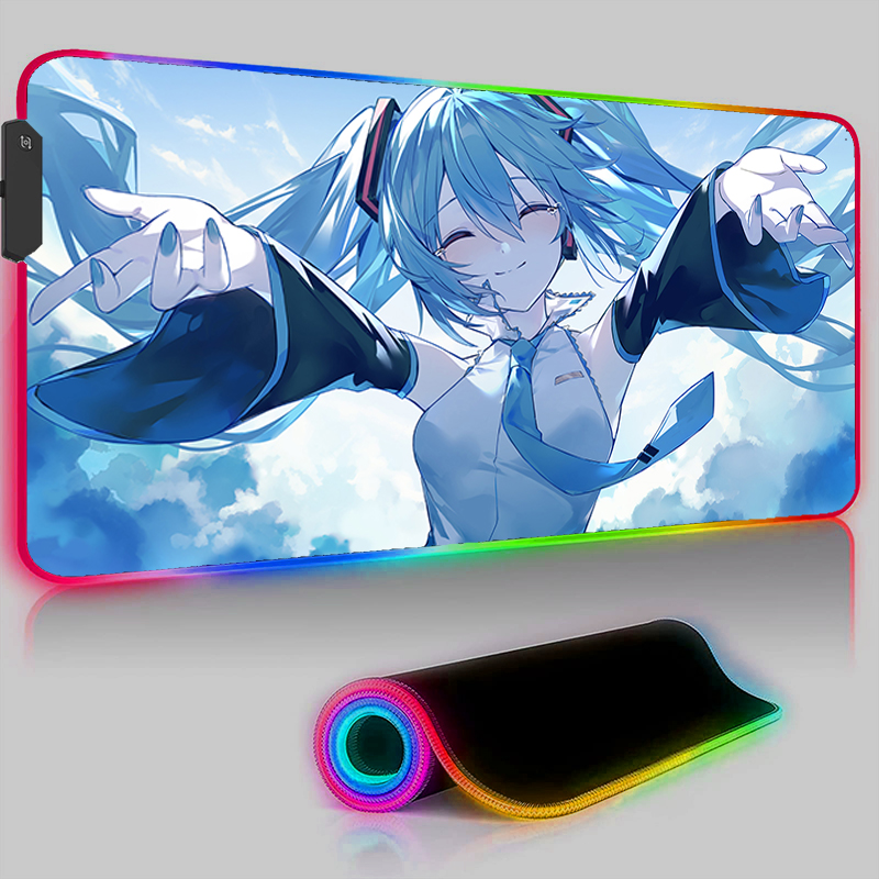 Kawaii Pink HD Mouse Pad RGB P - Pc Gaming Hatsune Miku review and price