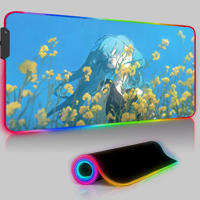 Kawaii Pink HD Mouse Pad RGB P - Pc Gaming Hatsune Miku review and price