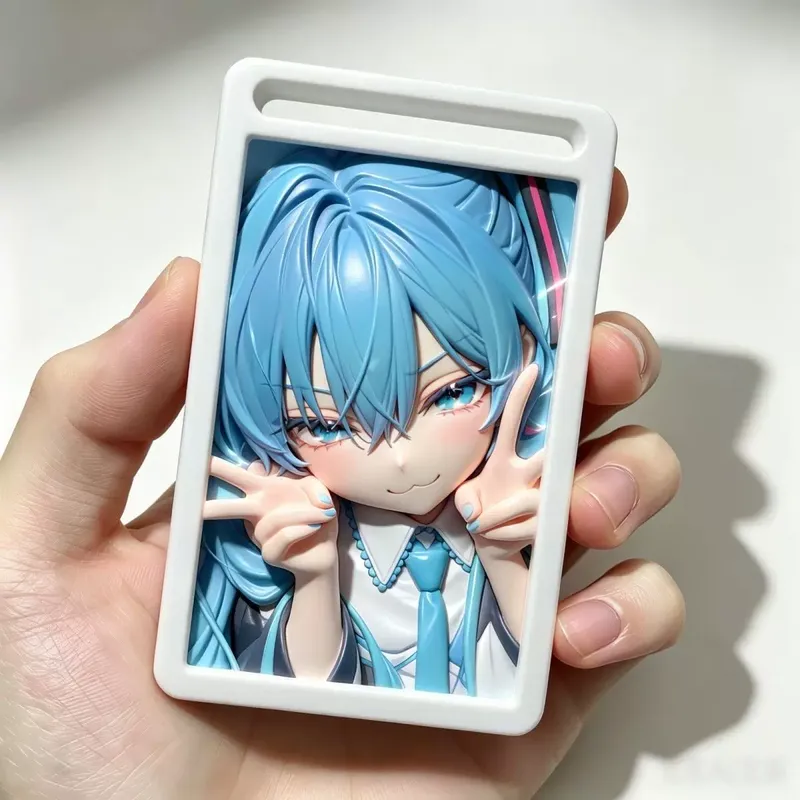 Hatsune Miku 3d Relief Card Ho - Pc Gaming Hatsune Miku review and price
