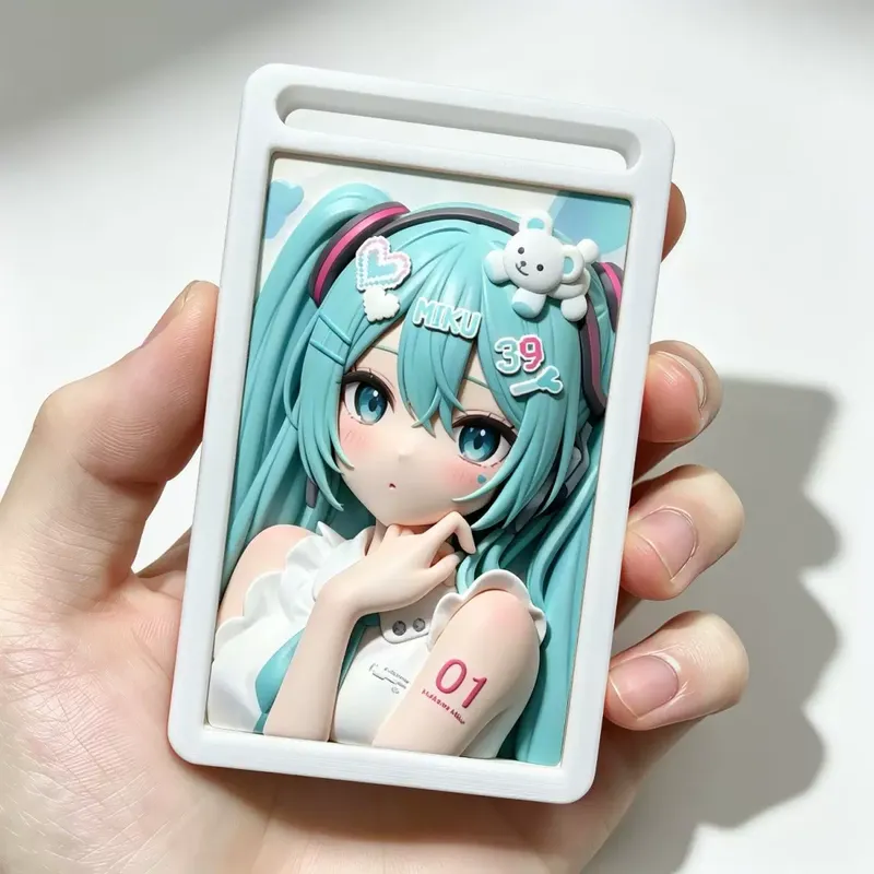 Hatsune Miku 3d Relief Card Ho - Pc Gaming Hatsune Miku review and price