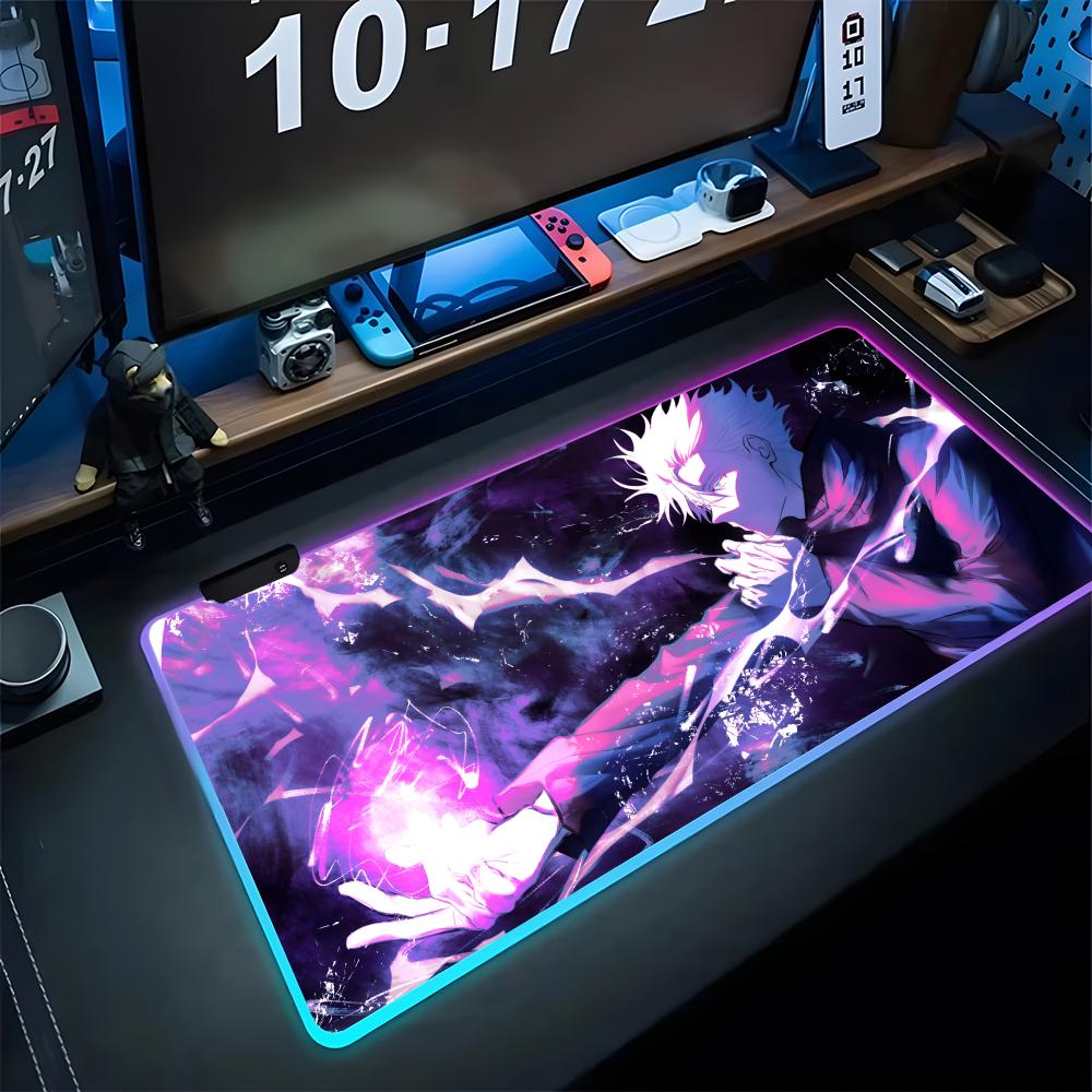 Anime J-jujutsu K-kaisen Mouse - Rgb Mousepad review and price
