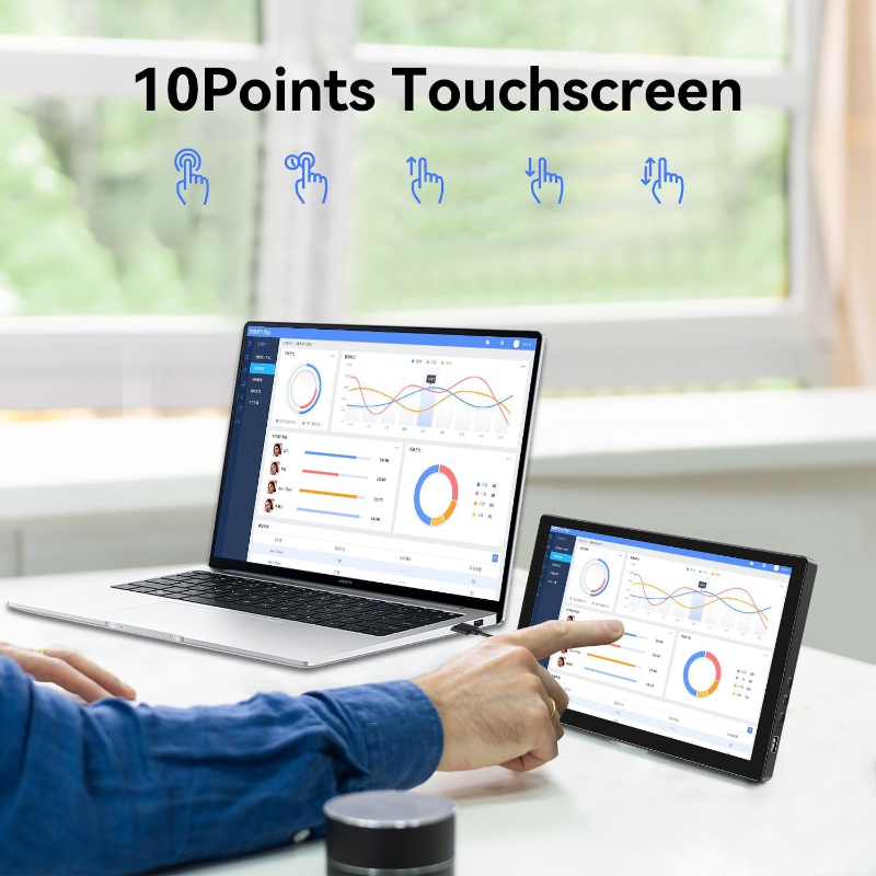 Small Touchscreen Monitor 10.1 - Pc Gaming On Mobile review and price