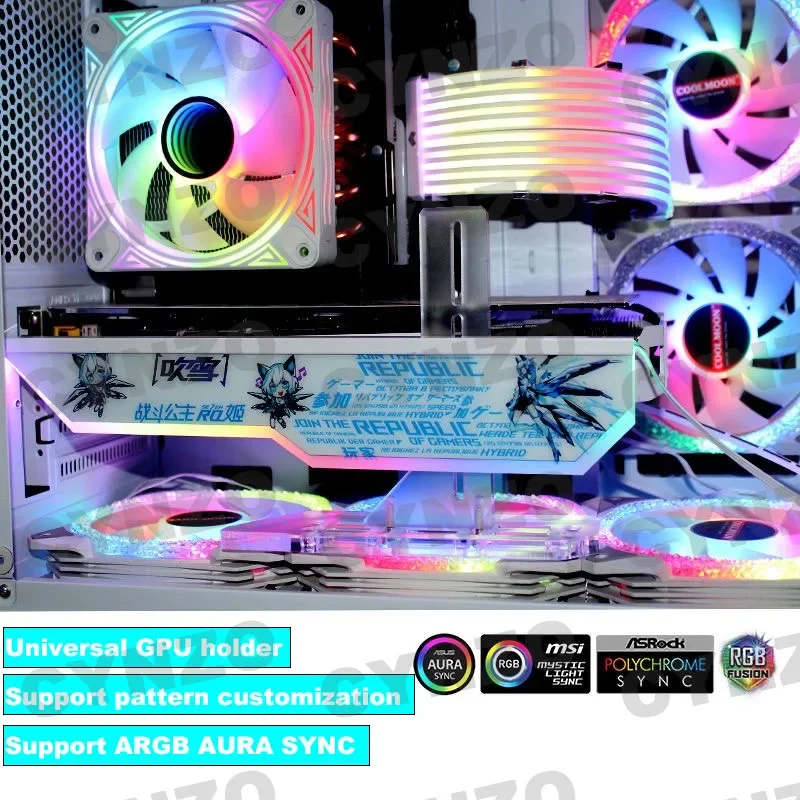 4090 ARGB Video Card Bracket 5 - Pc Gaming Lian Li review and price