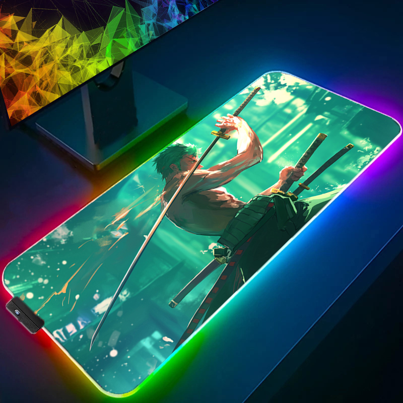 ONE PIECE Zoro Mouse Pad RGB G - Rgb Mousepad review and price