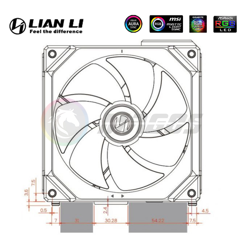 LIAN LI UNI FAN SL140 V1 Modul - Pc Gaming Lian Li review and price