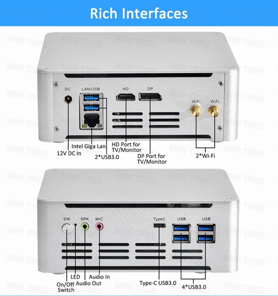 Win11 Mini PC Cube 13Th Gen Co - Pc Gaming Core I5 review and price