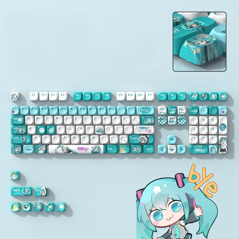 Anime Mechanical Keyboard Keyc - Pc Gaming Hatsune Miku review and price