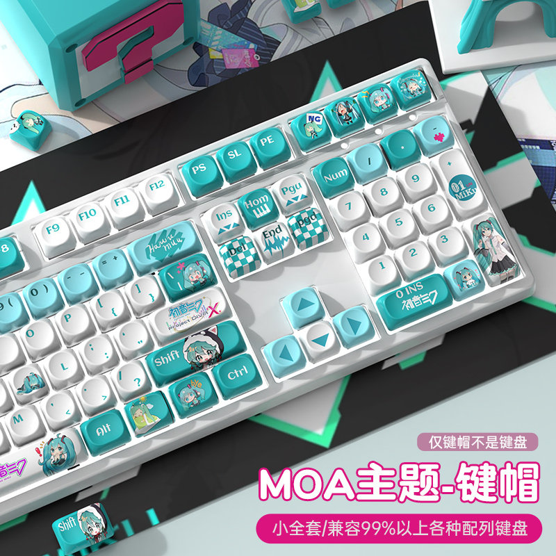 Anime Mechanical Keyboard Keyc - Pc Gaming Hatsune Miku review and price