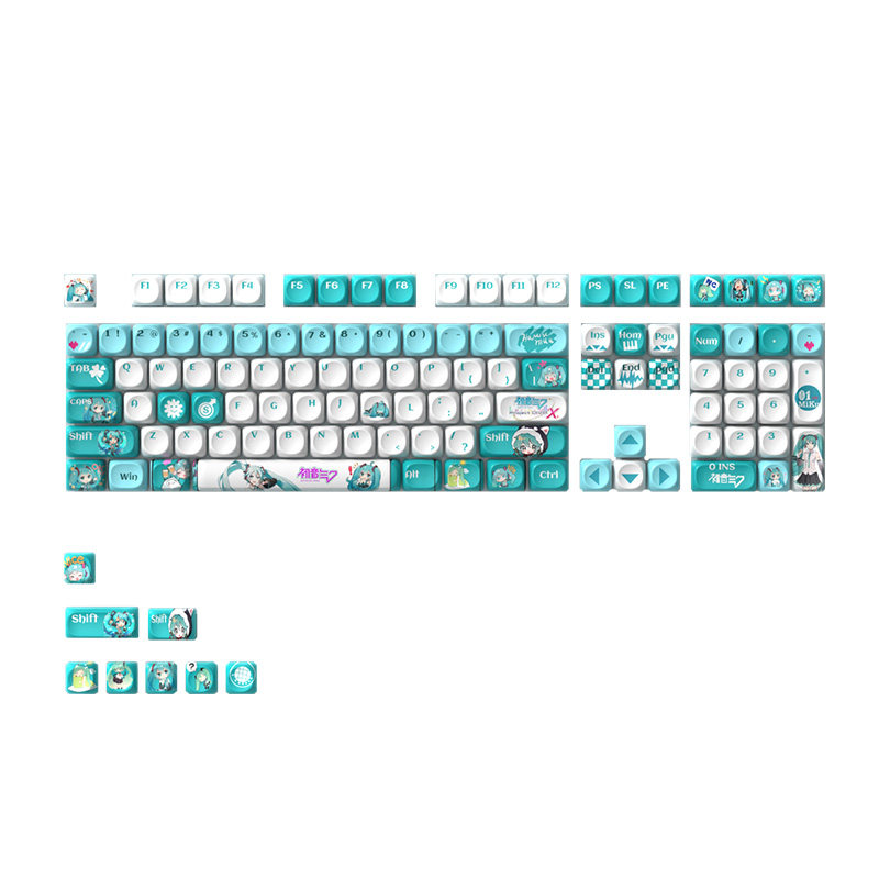 Anime Mechanical Keyboard Keyc - Pc Gaming Hatsune Miku review and price