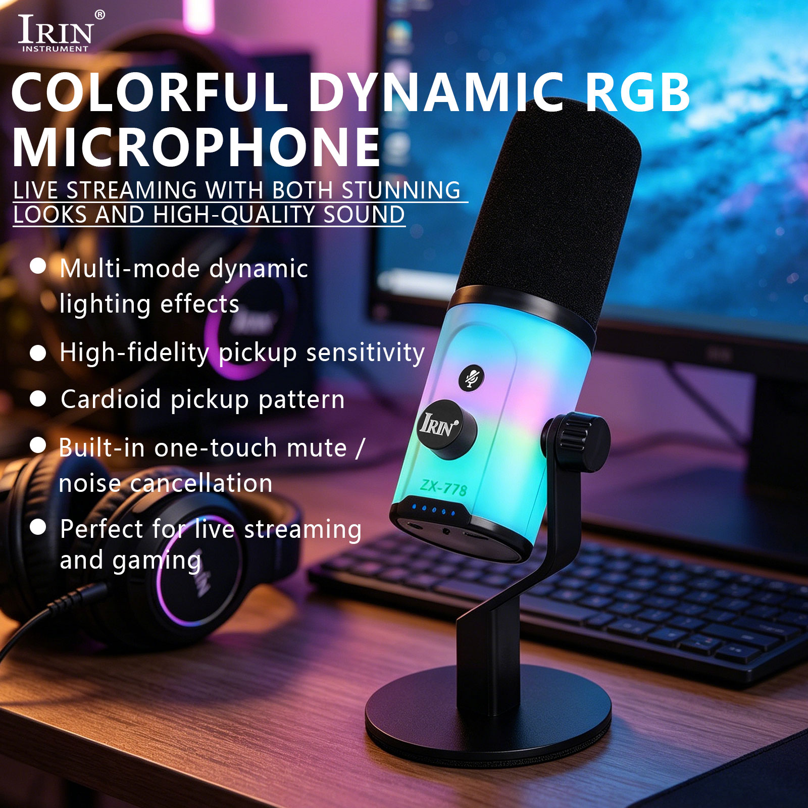 Audio Studio Kit: USB RGB 1V2  - Pc Gaming On Mobile review and price