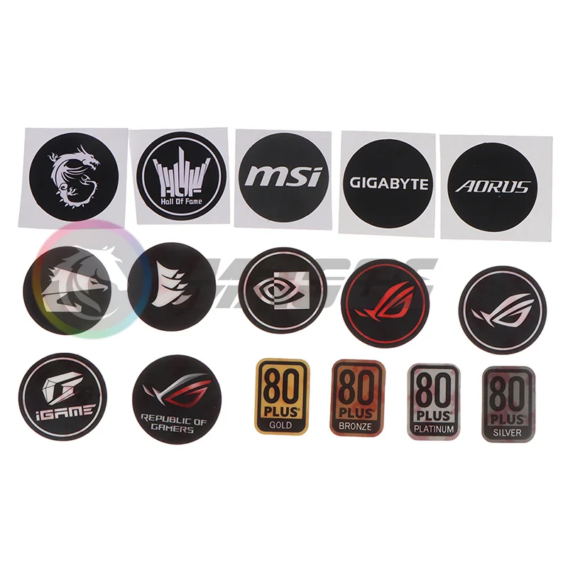 PC Case Host Fan Sticker ROG A - Pc Gaming Lian Li review and price